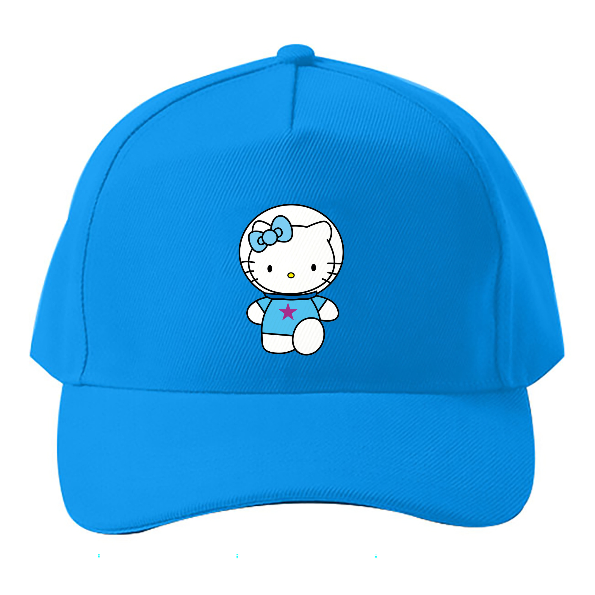 （画像用） Hello Kitty ハローキティ ベースボールキャップ 綿100％ 男女兼用 帽子 スポーツ